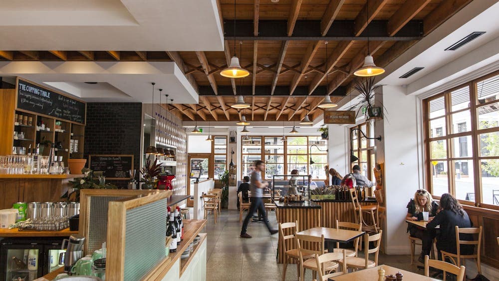 Cafe interior