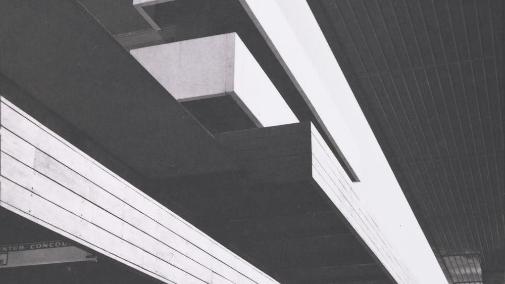 Facade of Center Cinema building in Canberra in 1965.