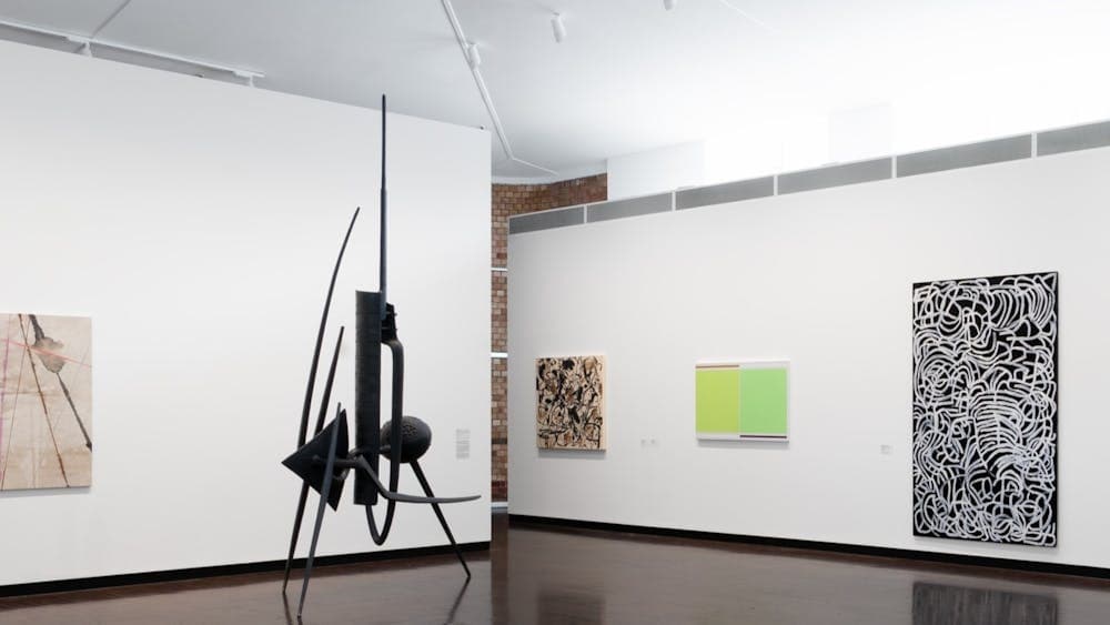 Installation view of ANU Art Collection: Conjunction
