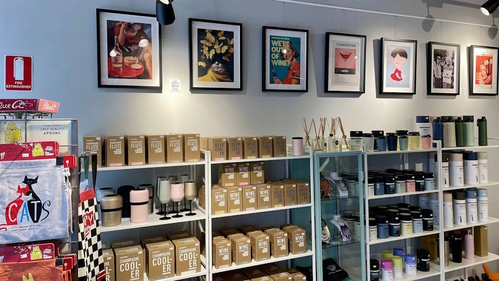 Framed prints and design-led gifts reflect Pom Pom Store’s creative flair.