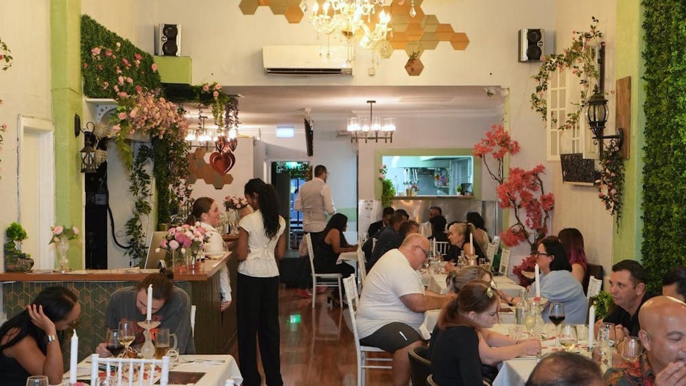 Inside Bloom Room Floral Aesthetic View