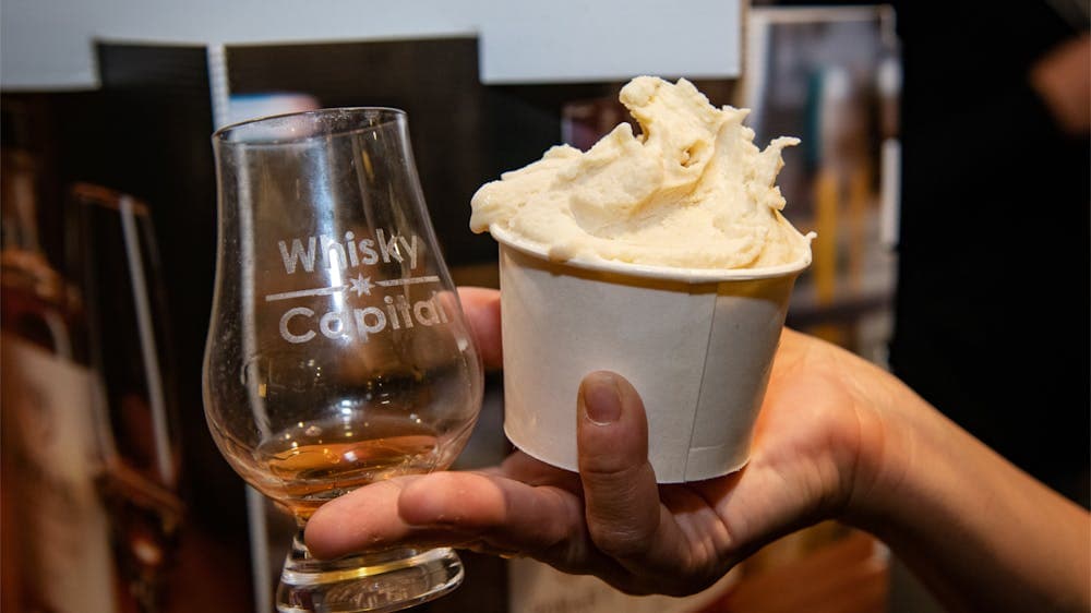 Whisky and gelato at Whisky Capital