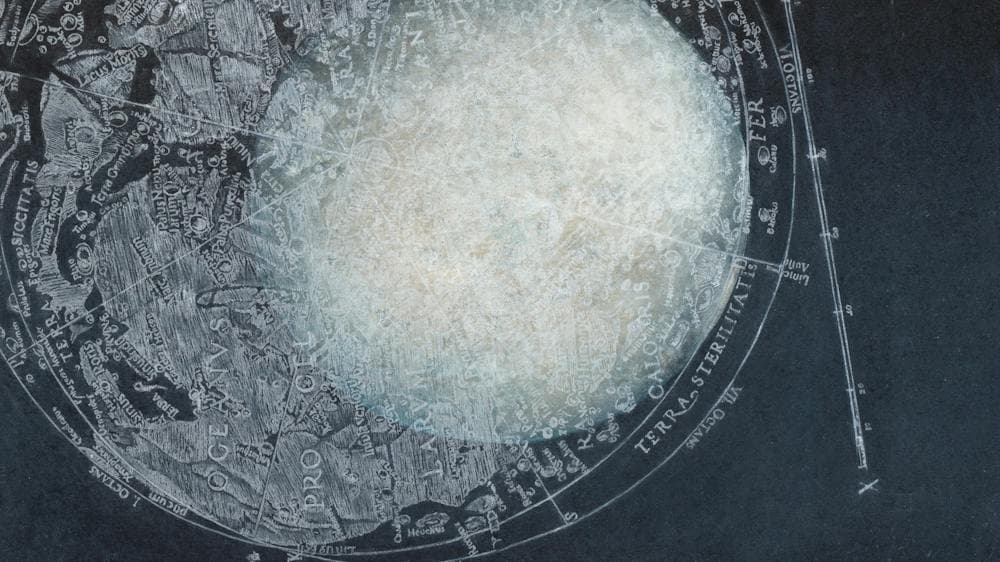 Clare Humphries, Seas of Delerium (South side up), [detail] 2023.