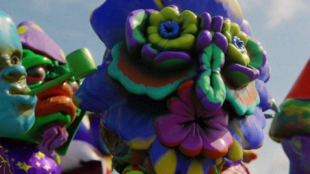 Animation of colourful clay-like creatures