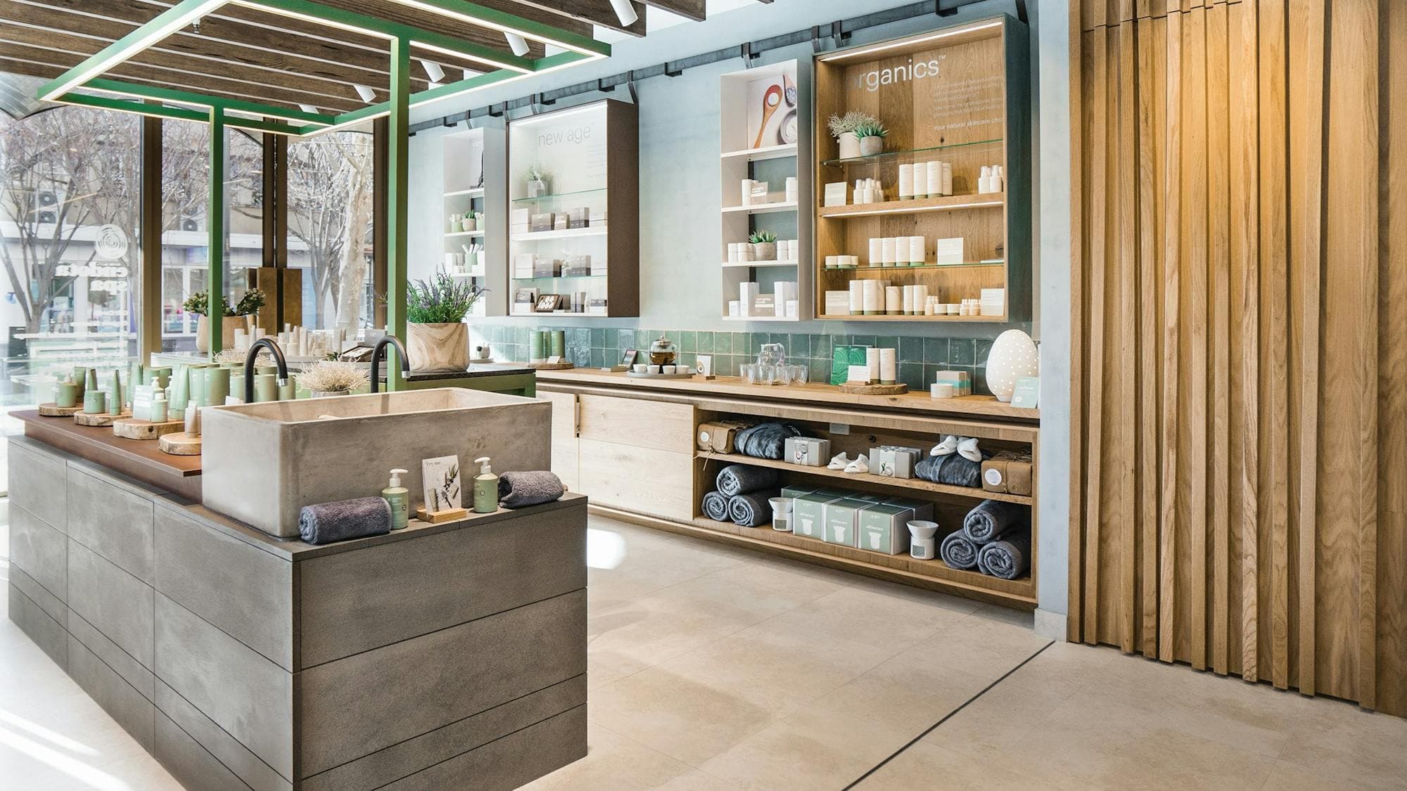 Interior of Endota Spa