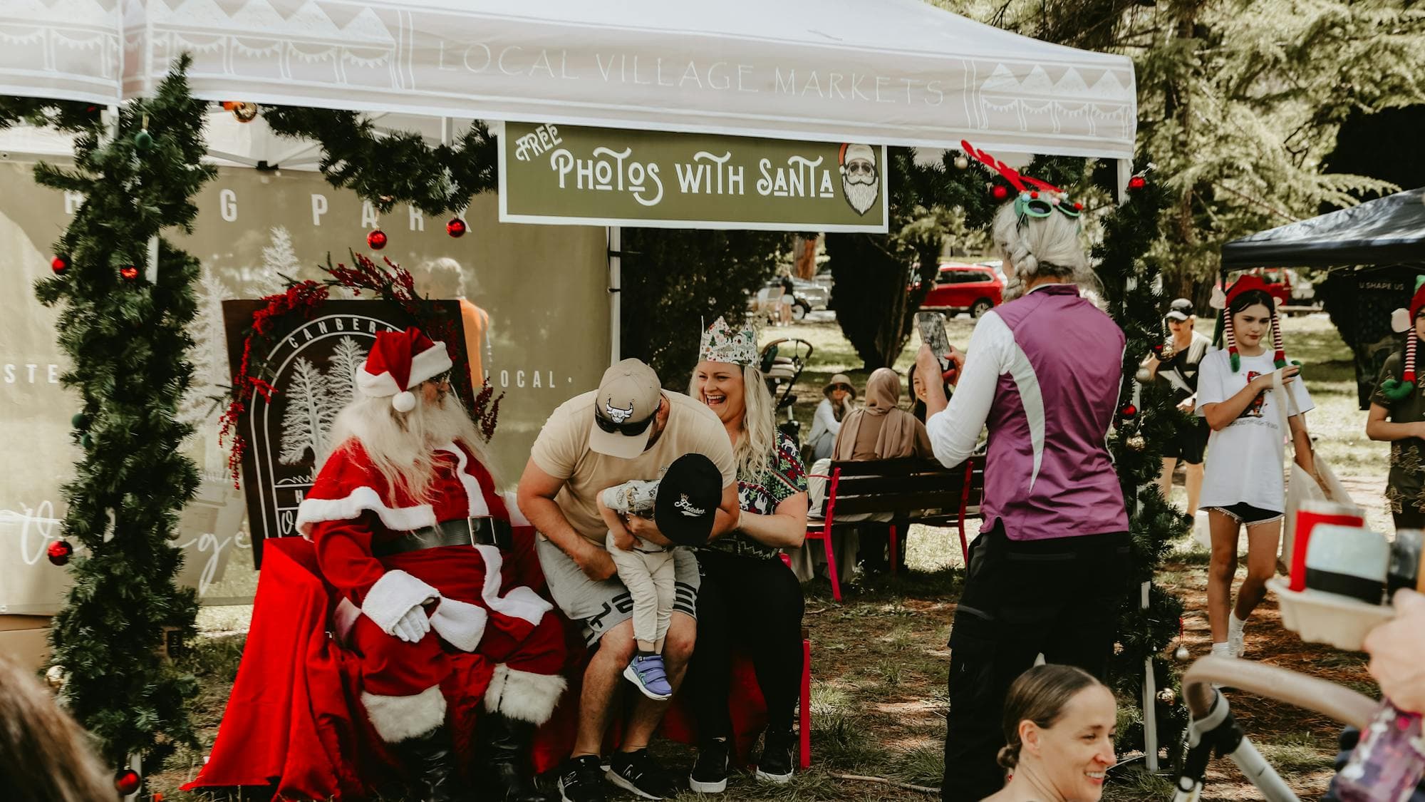 Photos with Santa