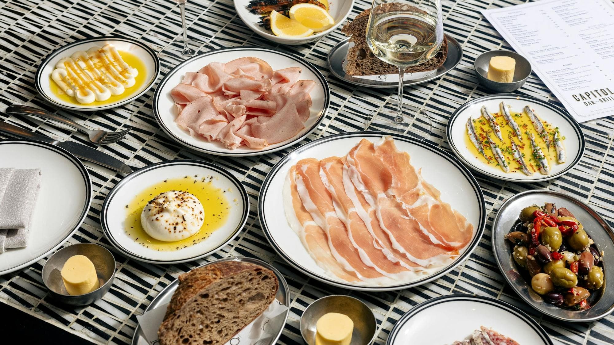 Image of food avaliable at Capitol Bar & Grill