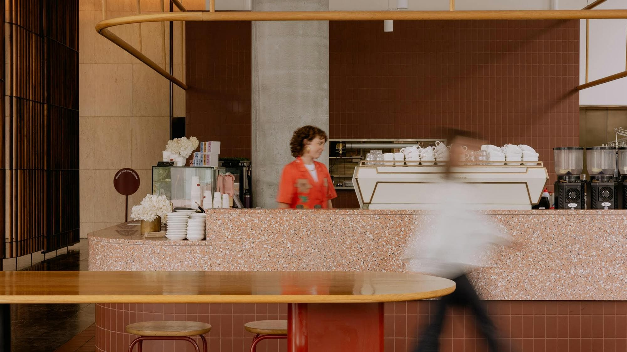 staff member at Redbrick Coffee City