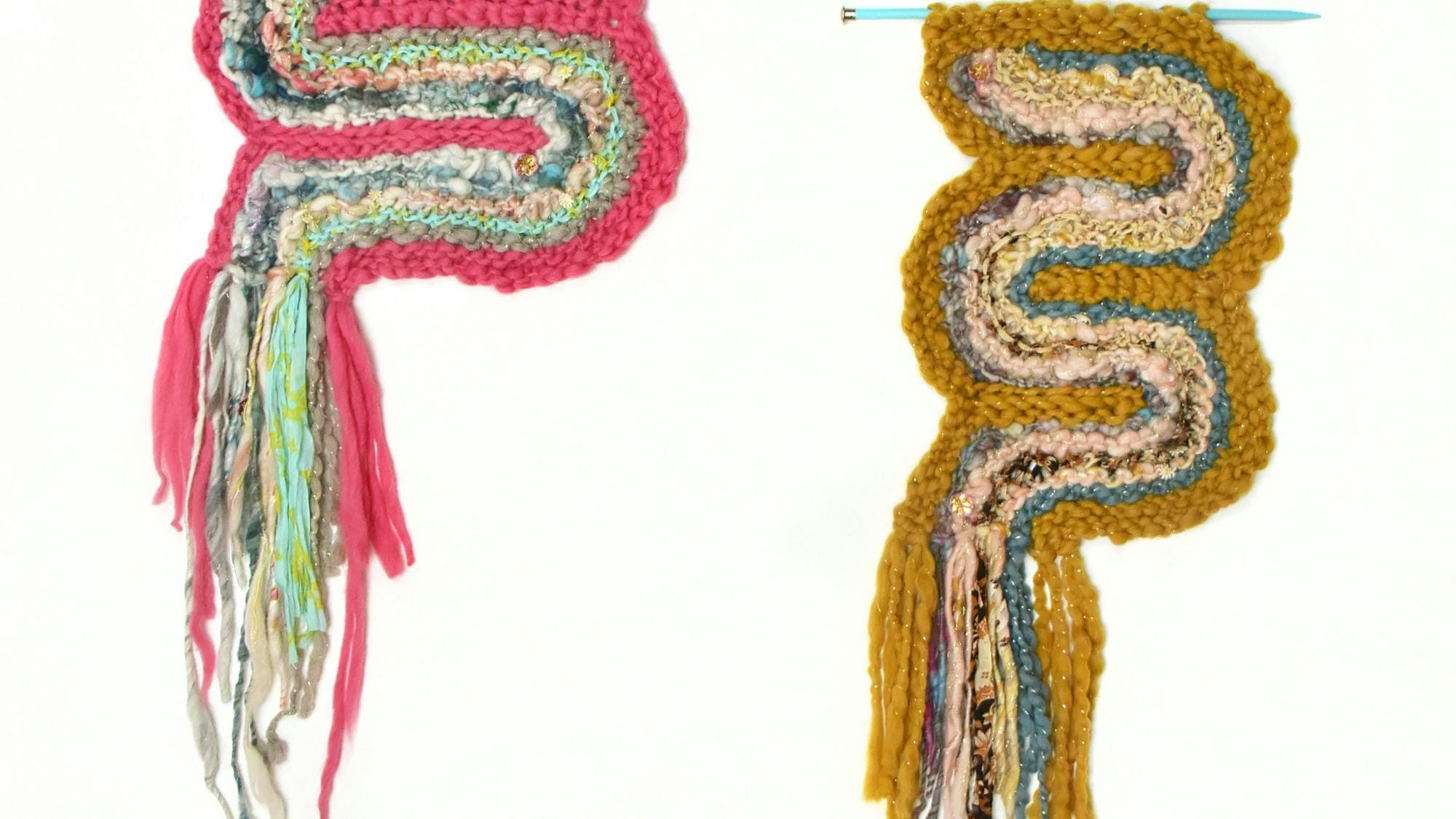 Learn Stacked Stitches with the Wiggle Tapestry
